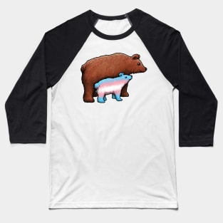 Bear With Trans Baby Baseball T-Shirt